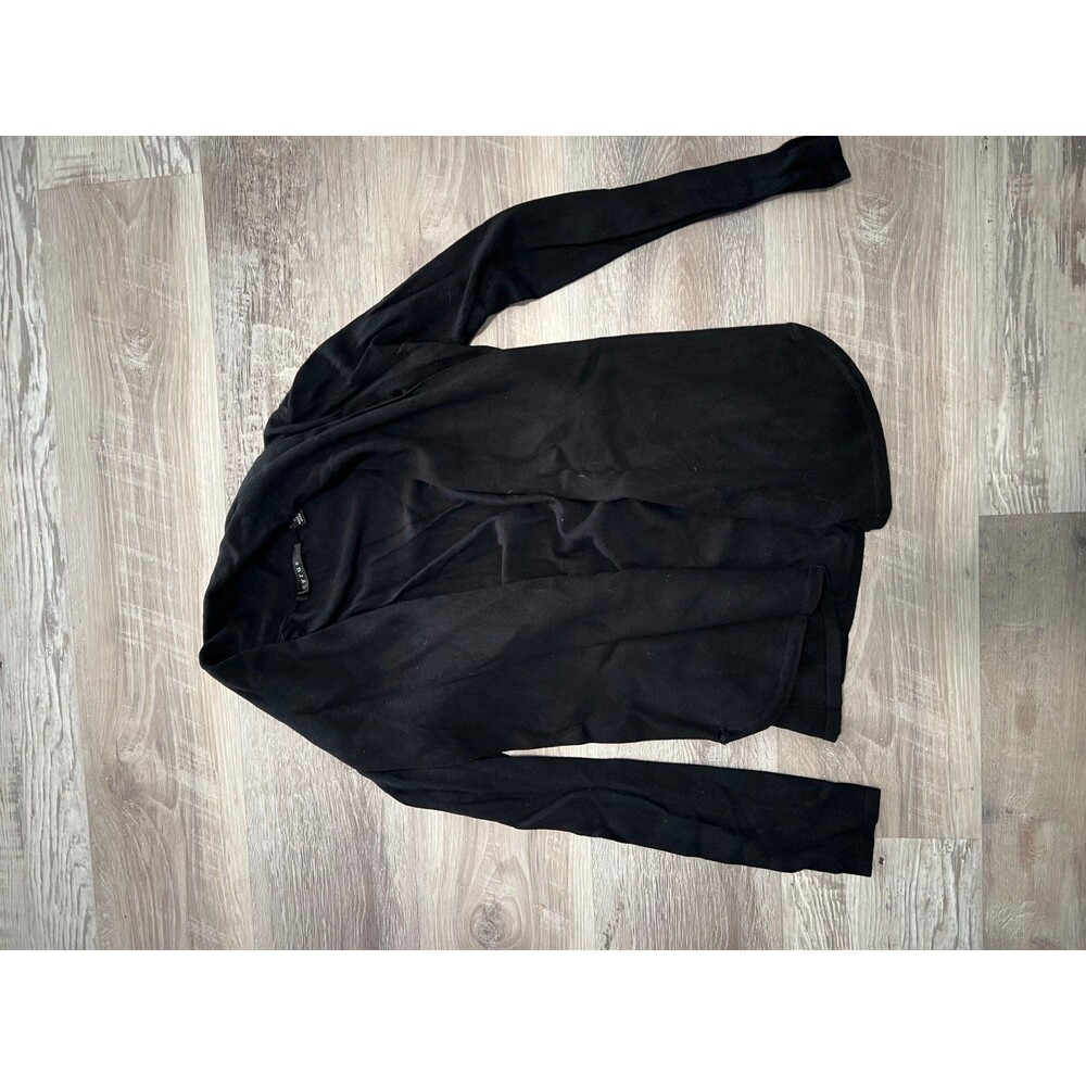 Cyrus Black Open Cardigan Nordstrom Rack size S long sleeve open sweater
